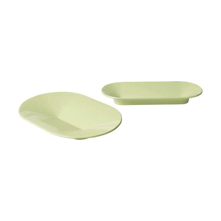 Mere schaal 52x36 cm, Light Green Muuto