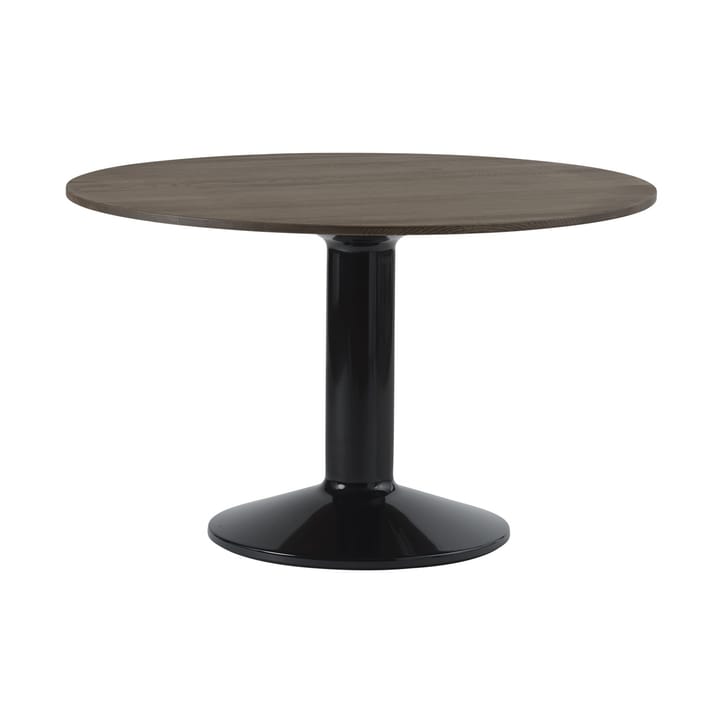 Midst cafétafel Ø120 cm - Dark Oiled Oak-Black - Muuto