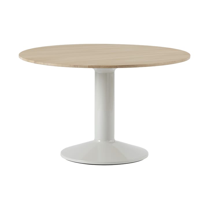 Midst cafétafel Ø120 cm - Oiled Oak-Grey - Muuto