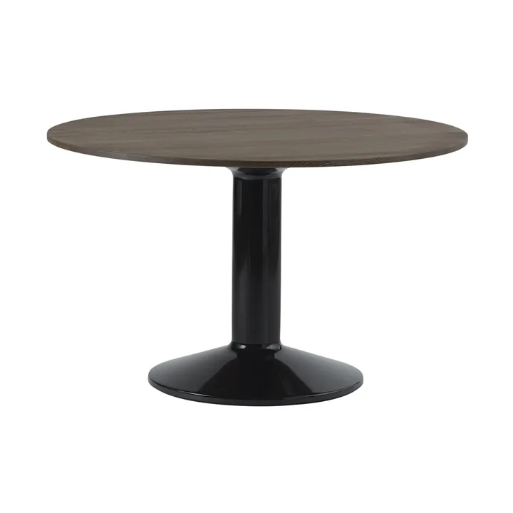Midst cafétafel - Dark oiled oak-black, Ø120 cm - Muuto