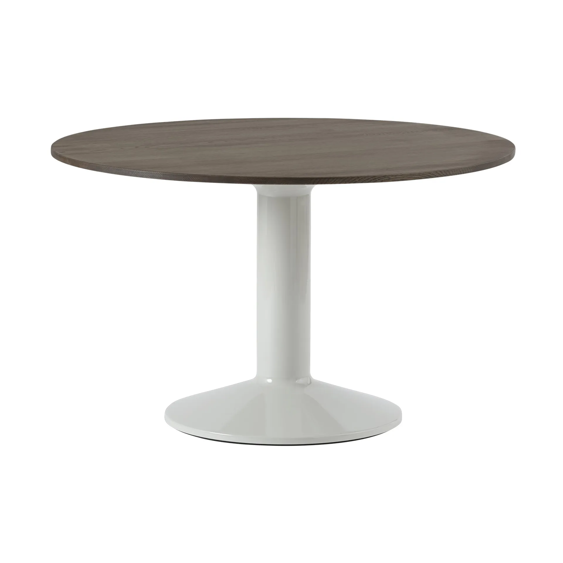 Midst cafétafel, Dark oiled oak-grey, Ø120 cm Muuto