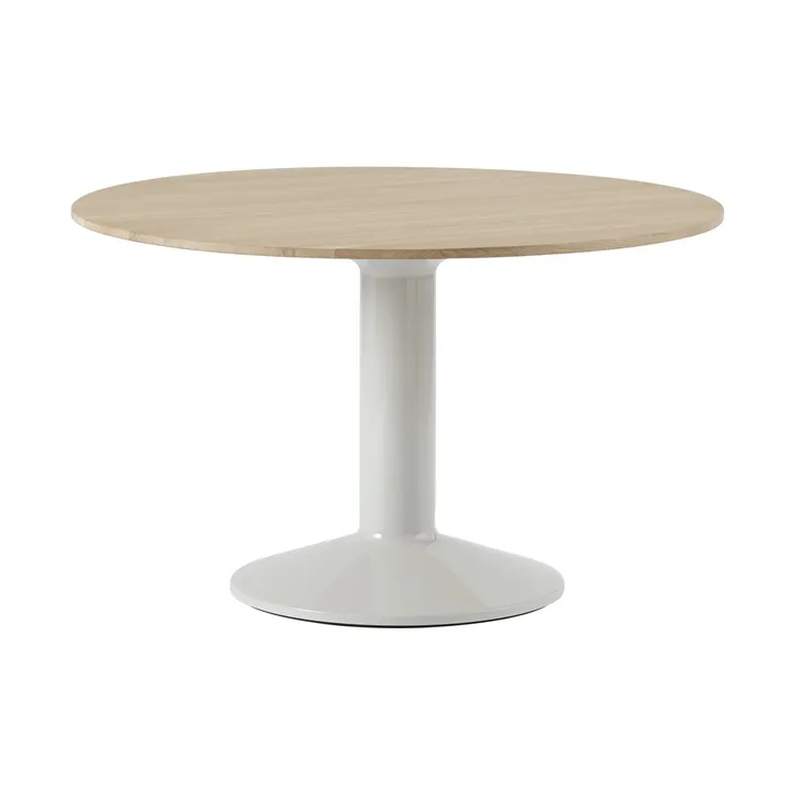 Midst cafétafel - Oiled oak-grey, Ø120 cm - Muuto