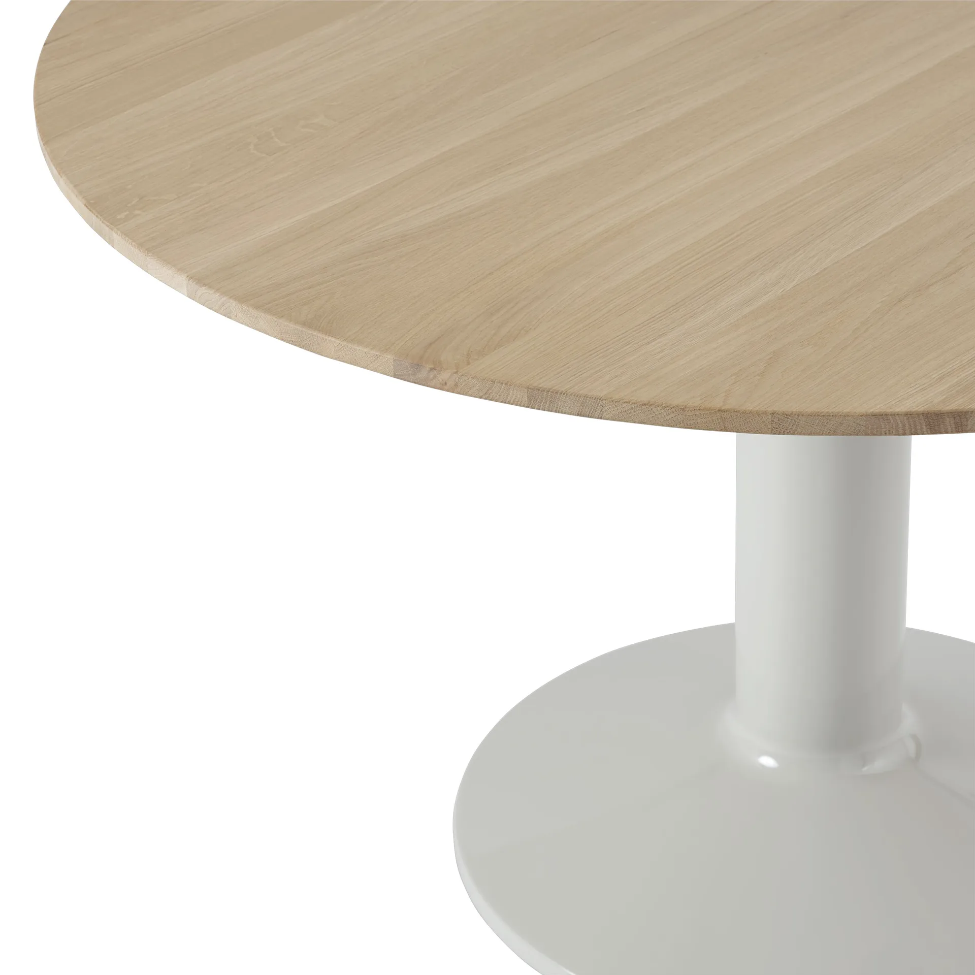 Midst cafétafel, Oiled oak-grey, Ø120 cm Muuto