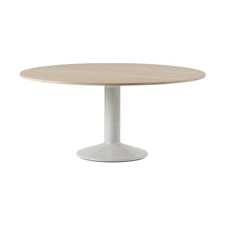 Midst cafétafel - Oiled oak-grey, Ø160 cm - Muuto