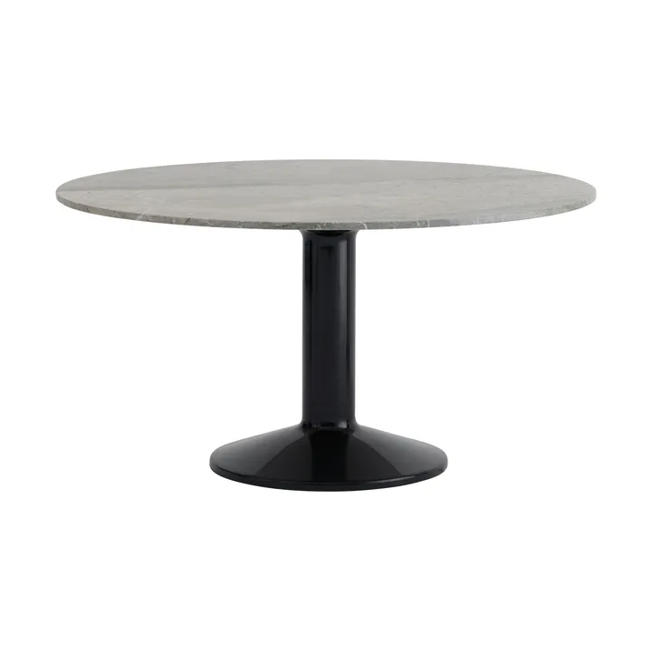 Midst salontafel - Grijs marmer-black, Ø140 cm - Muuto