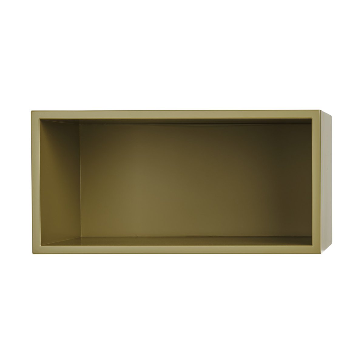 Muuto Mini stacked kast small Brown-green | Scandinavisch Interieur | Planken & planksystemen | Bruin
