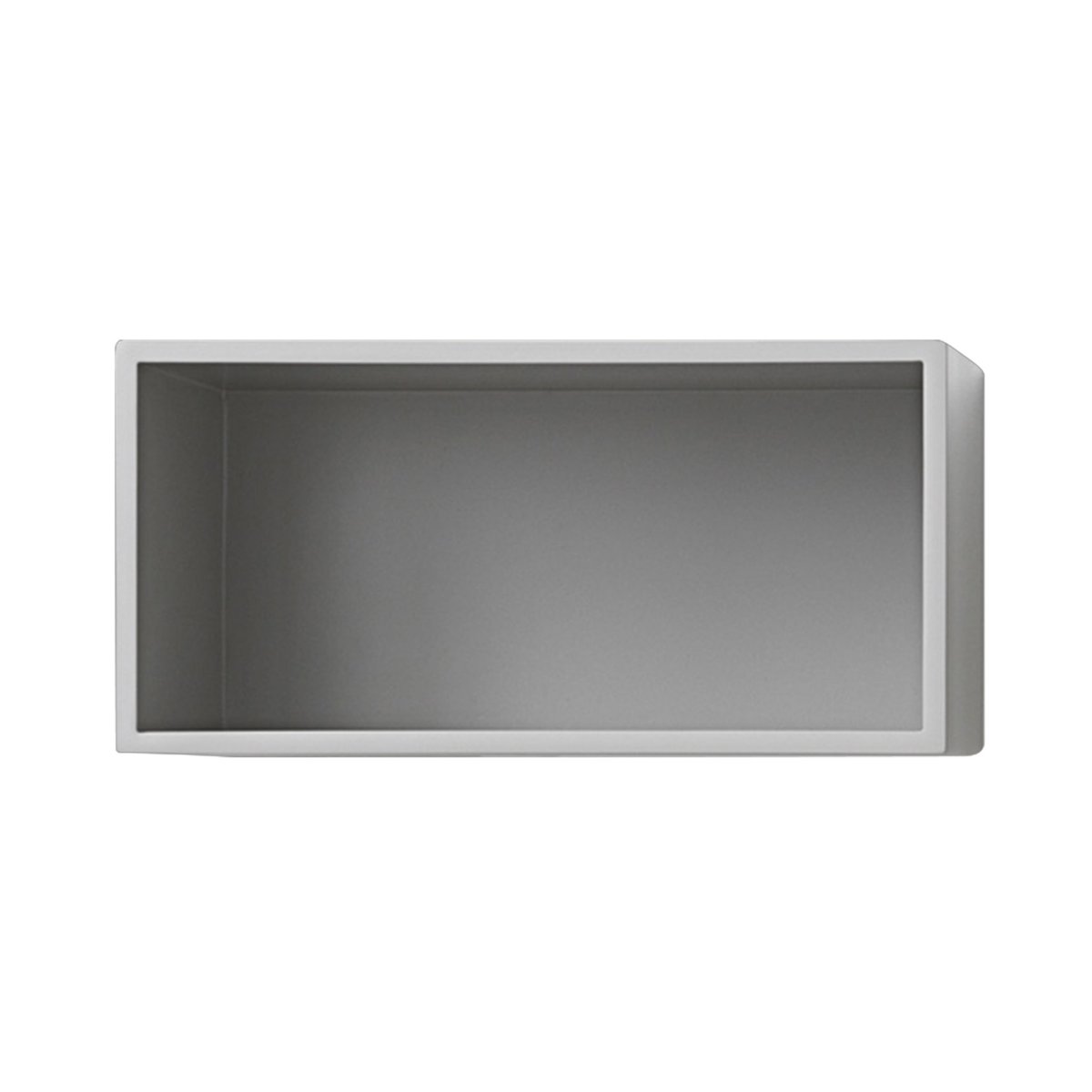 Muuto Mini stacked kast small lichtgrijs | Scandinavisch Interieur | Planken & planksystemen | Grijs