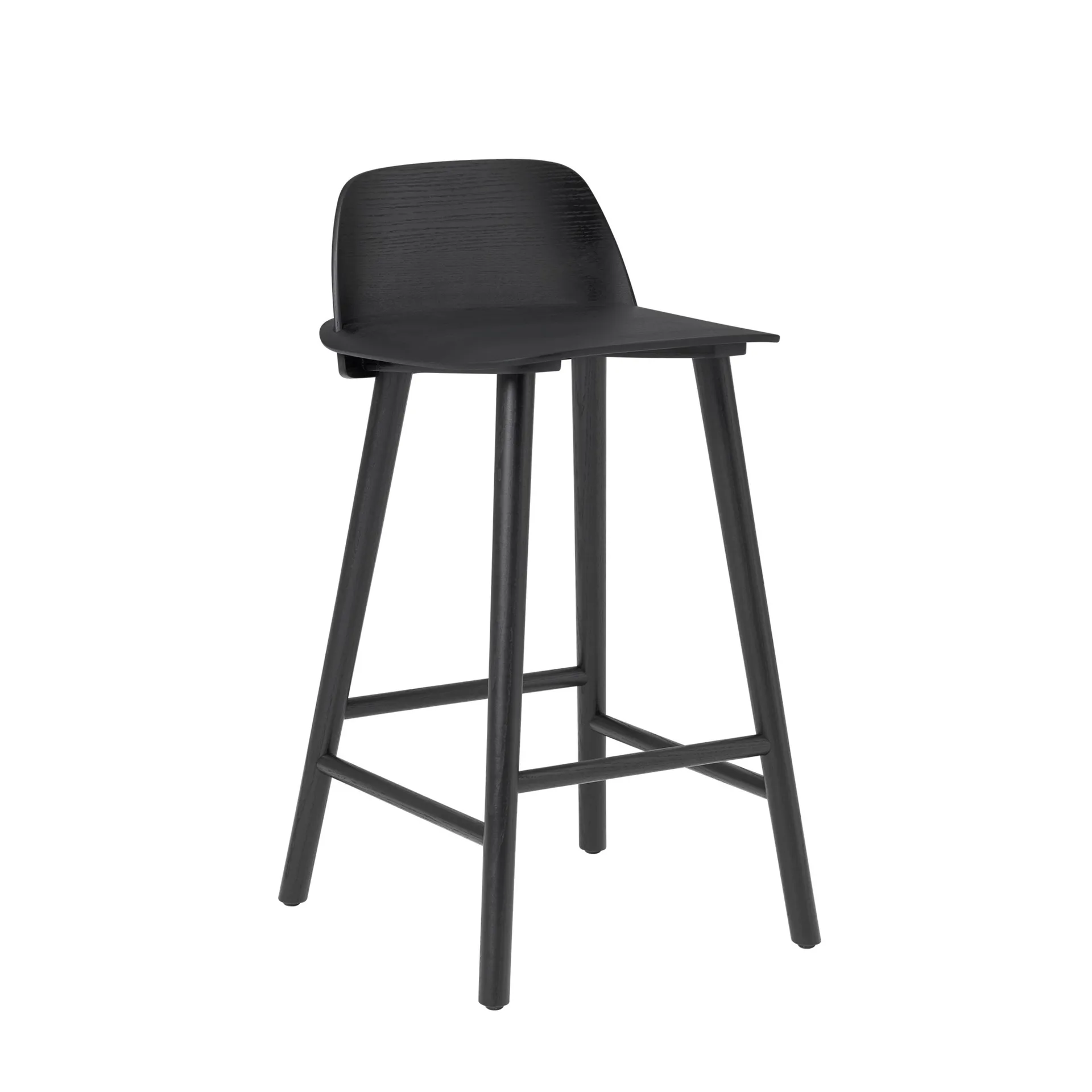 Nerd barkruk 65 cm., zwart Muuto
