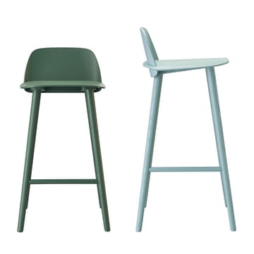 Nerd barkruk 75 cm - donkergroen - Muuto