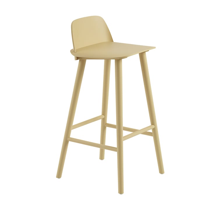 Nerd barkruk 75 cm - Sand yellow - Muuto