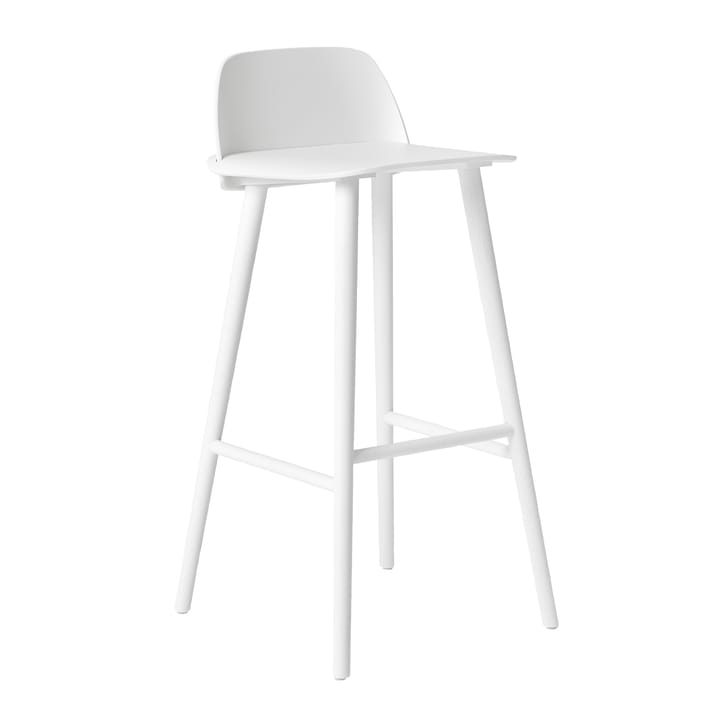 Nerd barkruk 75 cm - wit - Muuto