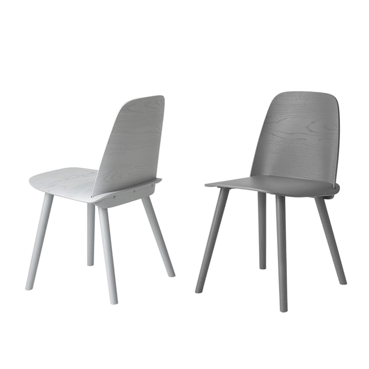 Nerd eetstoel, grijs Muuto