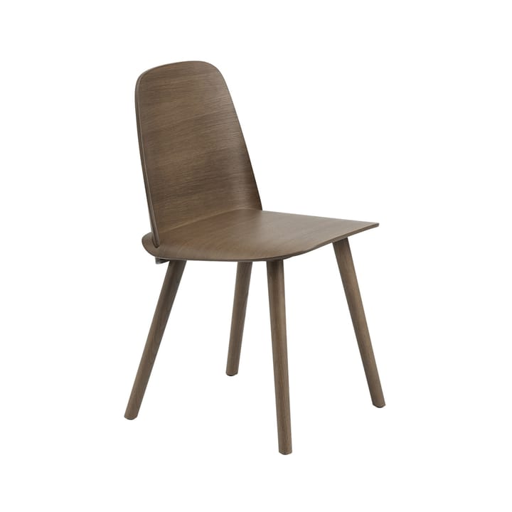 Nerd eetstoel - Stained dark brown - Muuto