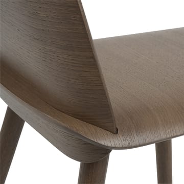 Nerd eetstoel - Stained dark brown - Muuto