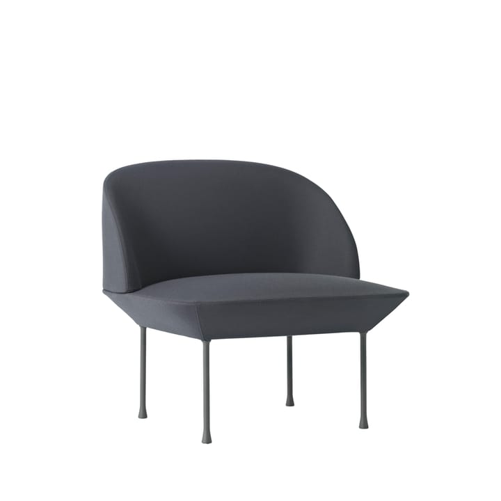 Oslo bank 1-zits - Steelcut 180-Dark Grey - Muuto