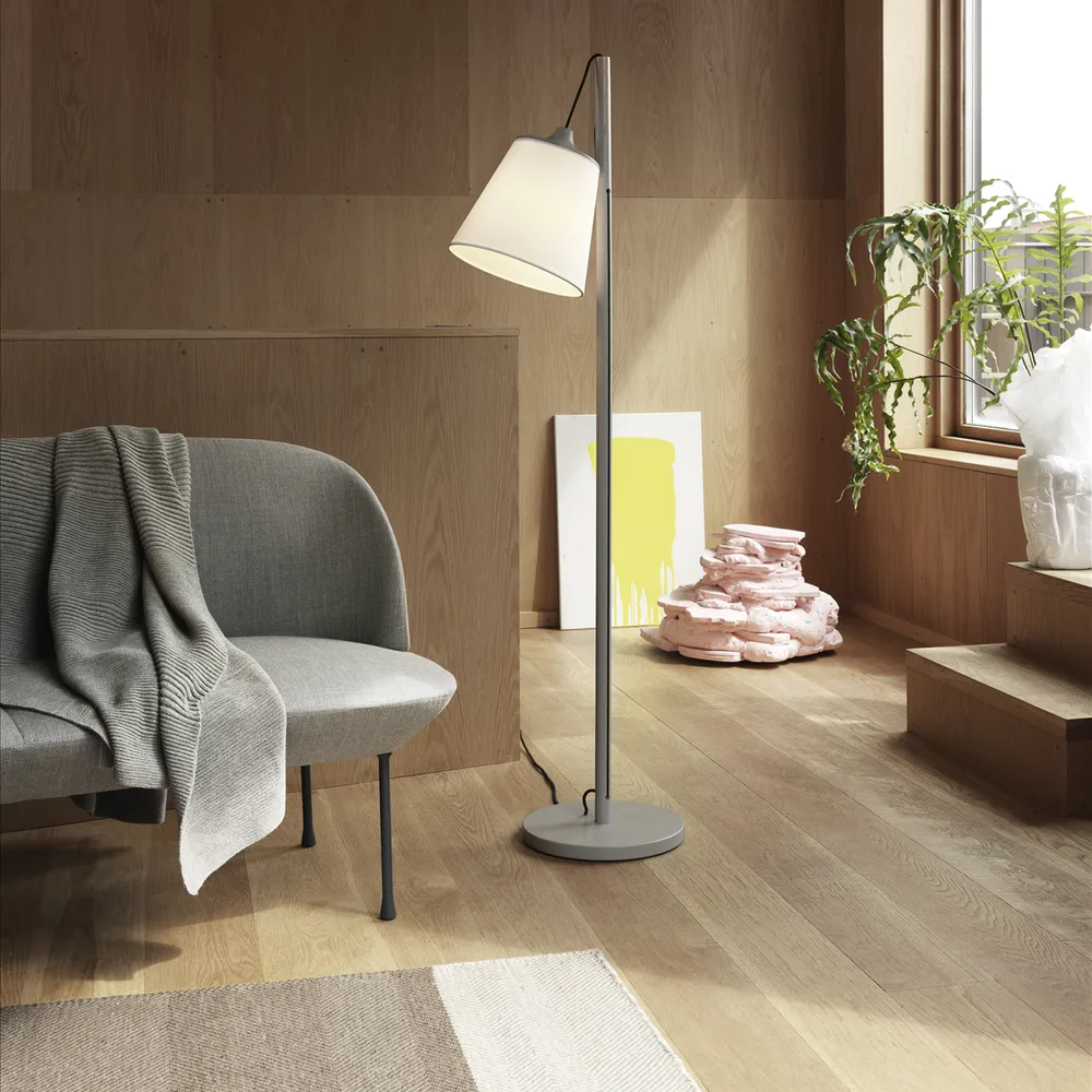 Oslo bank 2-zits, Hallingdal 407-Yellow Muuto