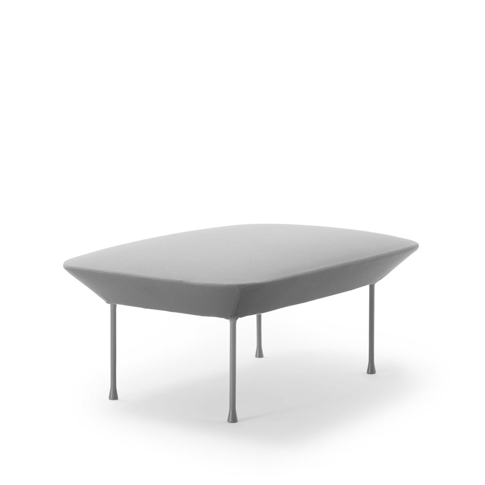 Muuto Oslo pouf Steelcut 160-Grey | Scandinavisch Interieur | Krukjes & Poefs | Grijs