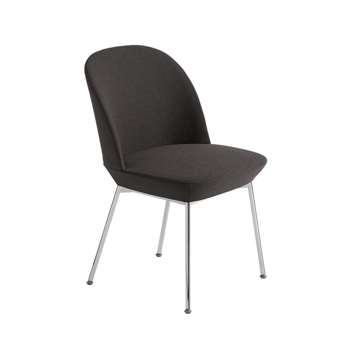 Oslo stoel bekleed met stof - Ocean 50-Chrome - Muuto