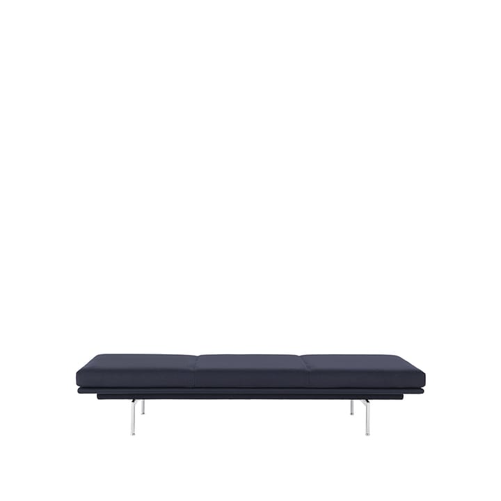 Outline dagbed - Vidar 554-Aluminium - Muuto