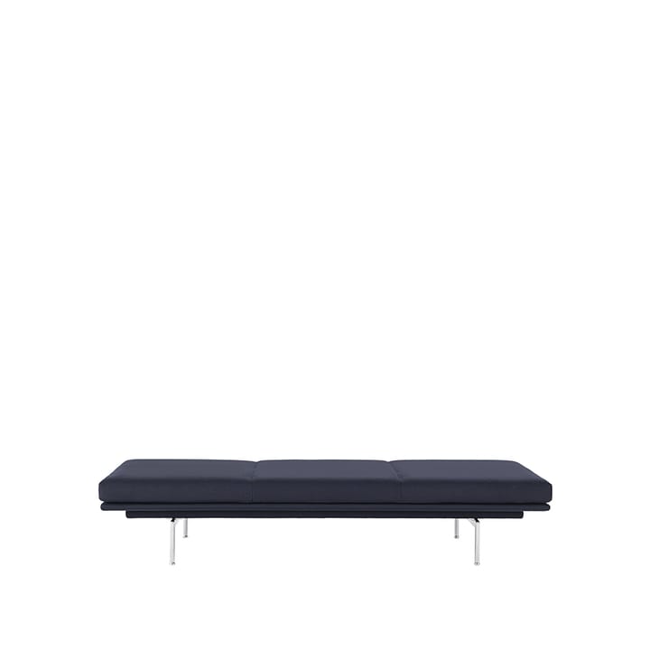 Outline dagbed - Vidar 554-Aluminium - Muuto