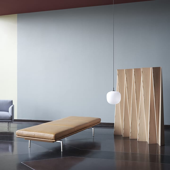 Outline dagbed, Vidar 554-Aluminium Muuto