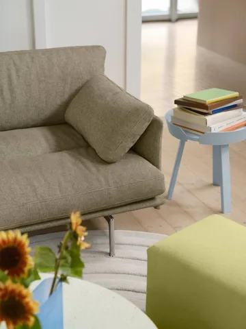 Outline Soft bank - Clay 15-aluminium poten, 3-zits - Muuto