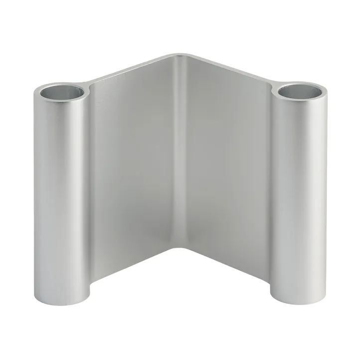 Pair kandelaars 11 cm - Aluminium - Muuto