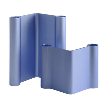 Pair kandelaars 11 cm - Light blue - Muuto