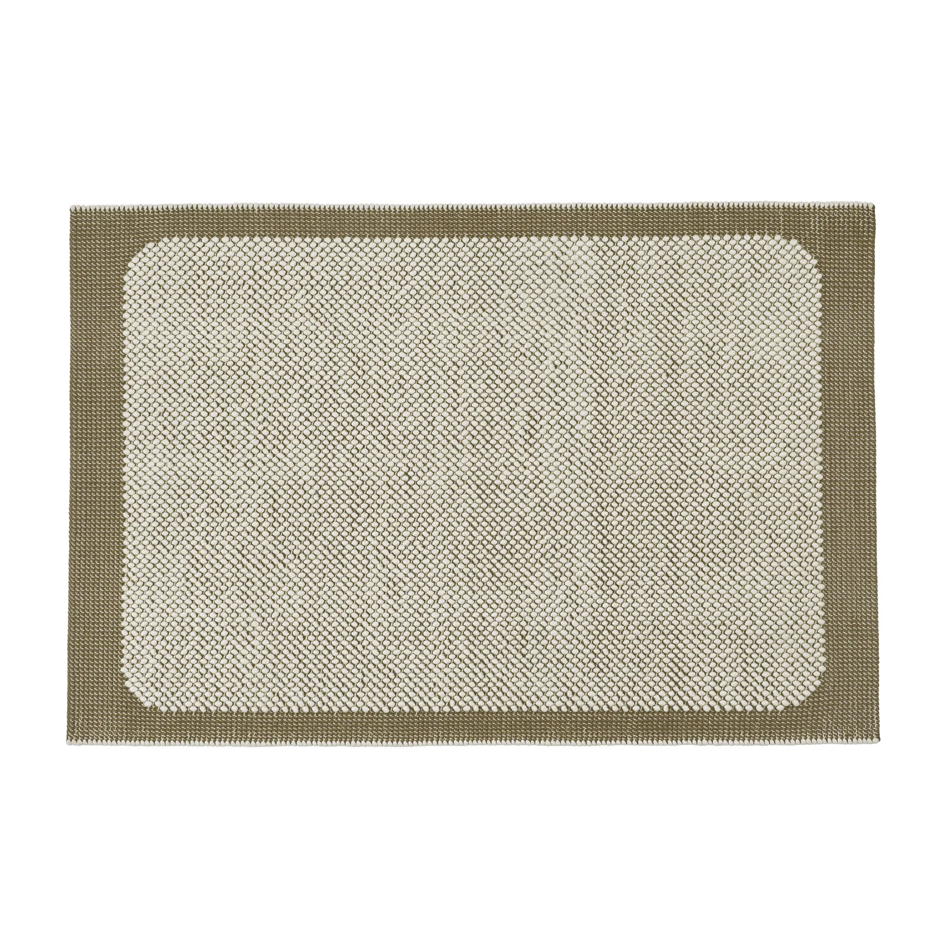 Pebble vloerkleed 170x240 cm, Brown green Muuto