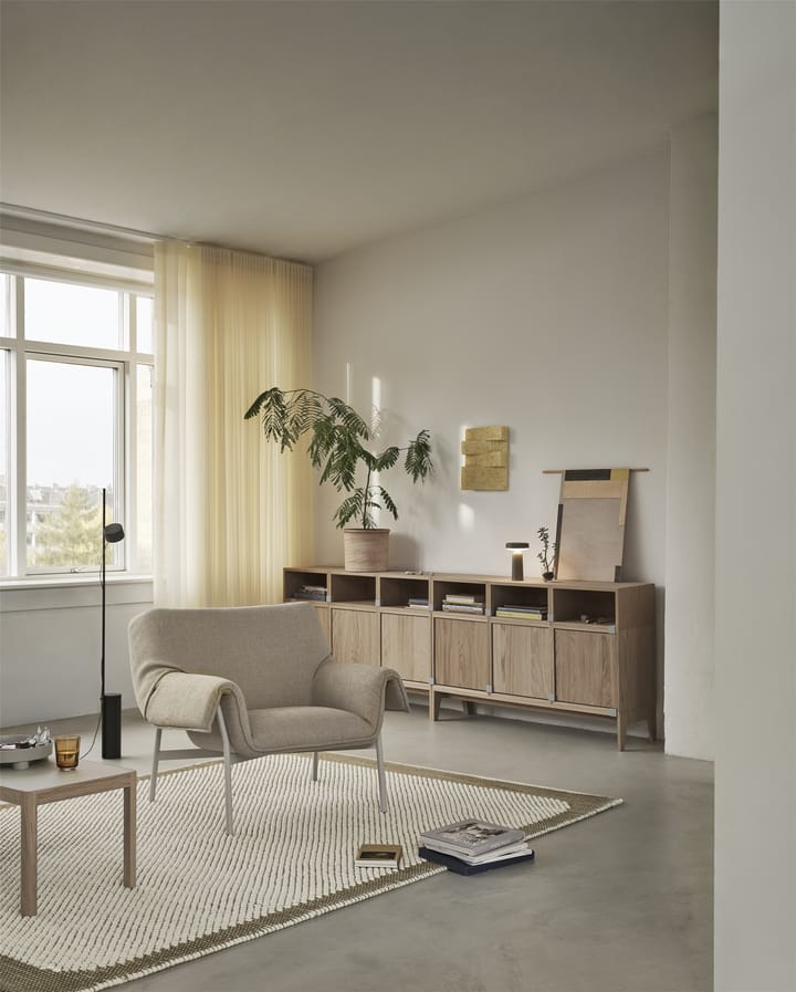 Pebble vloerkleed 170x240 cm, Brown green Muuto