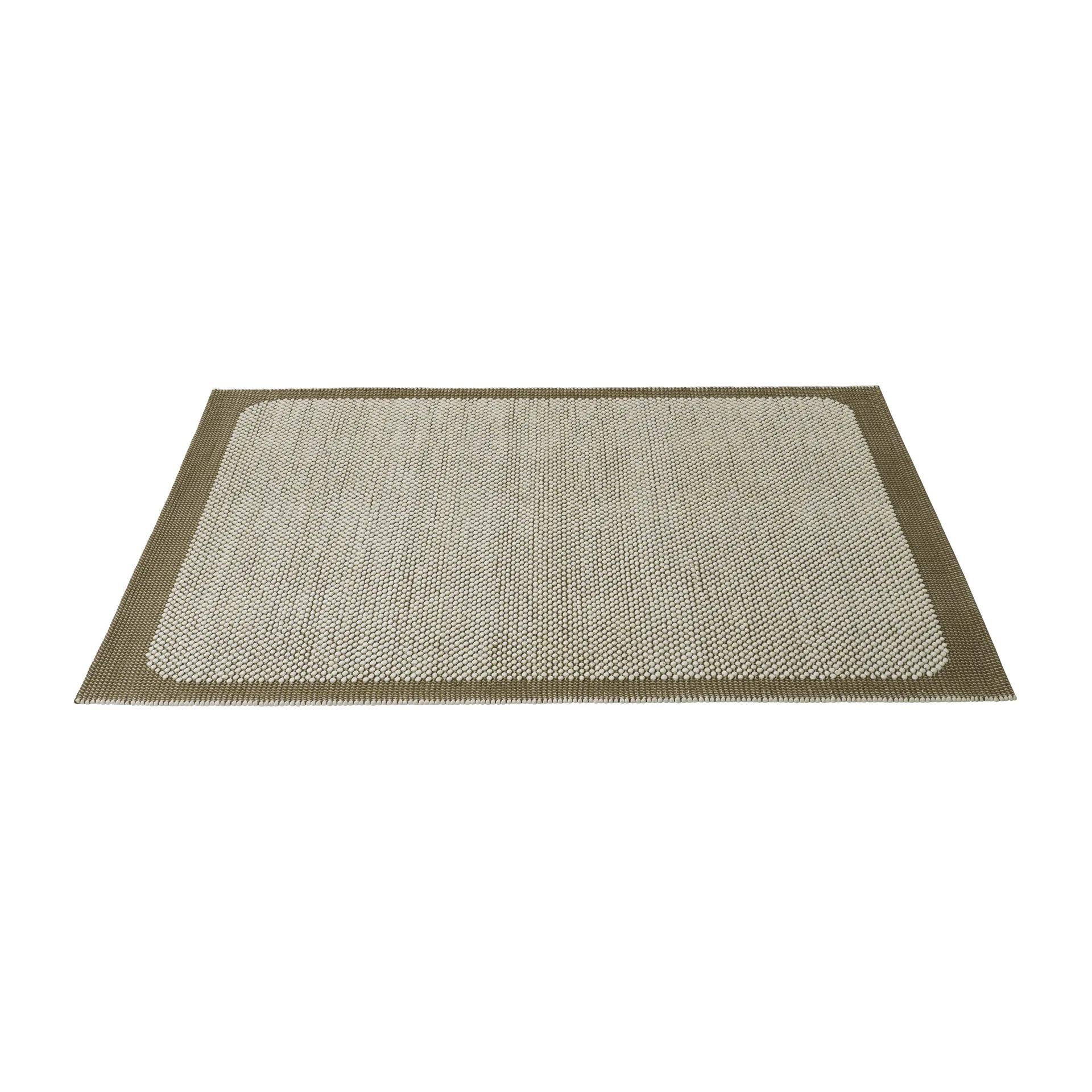 Pebble vloerkleed 200x300 cm, Brown green Muuto