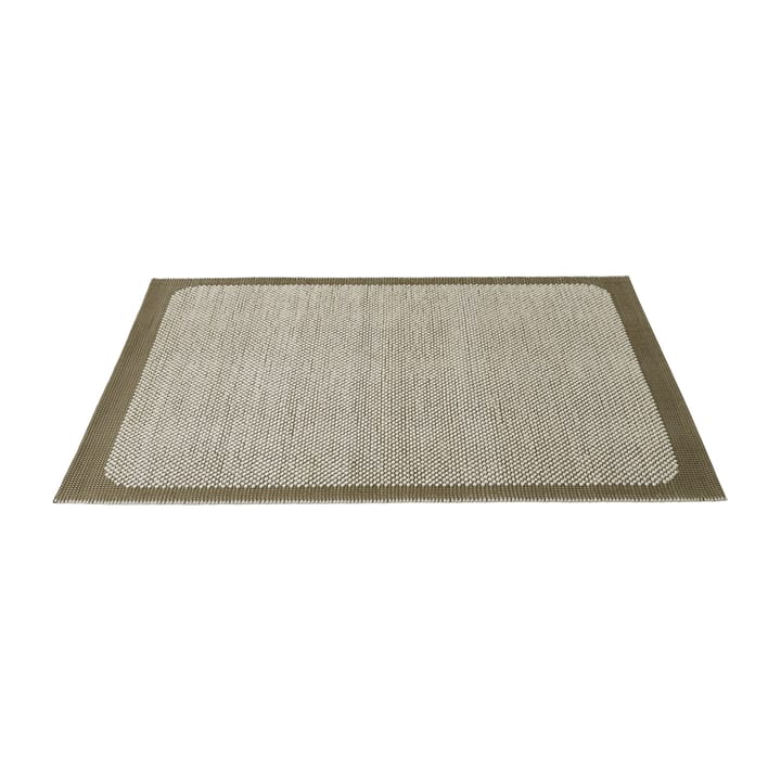 Pebble vloerkleed 200x300 cm - Brown green - Muuto