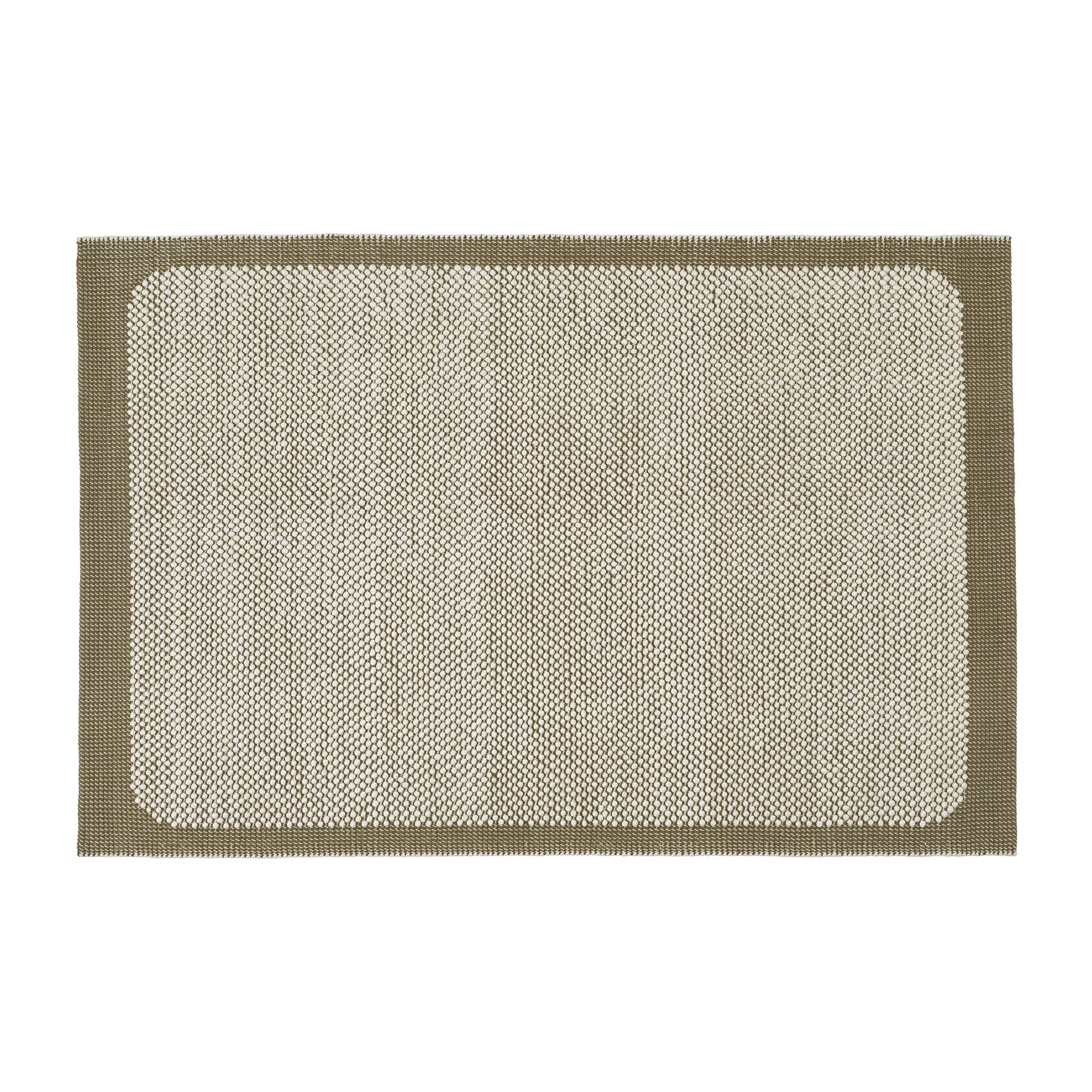 Pebble vloerkleed 200x300 cm, Brown green Muuto