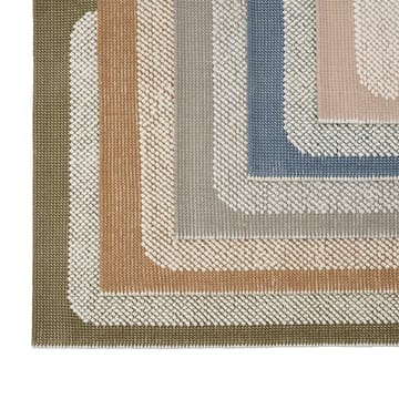 Pebble vloerkleed 200x300 cm - Brown green - Muuto