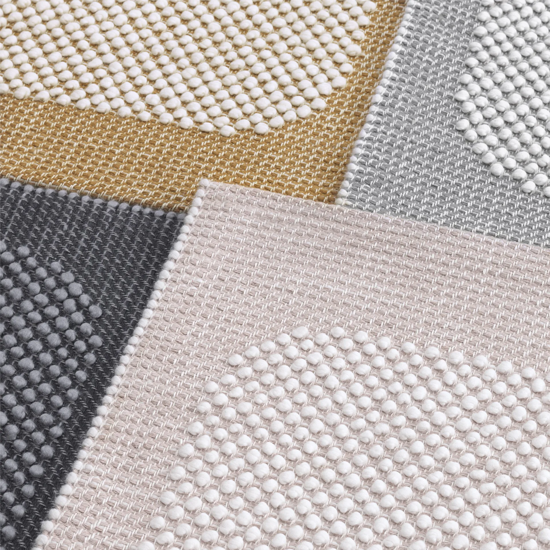 Pebble vloerkleed 200x300 cm, roze Muuto