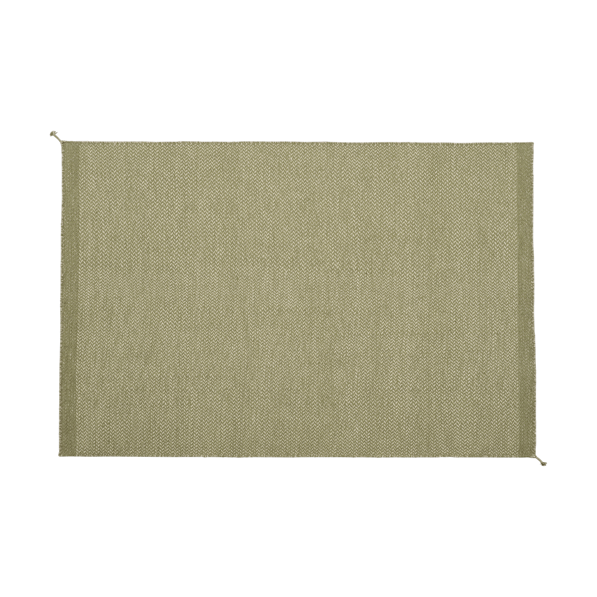 Muuto Ply vloerkleed 170x240 cm Moss green | Scandinavisch Interieur | Plastic vloerkleden | Groen
