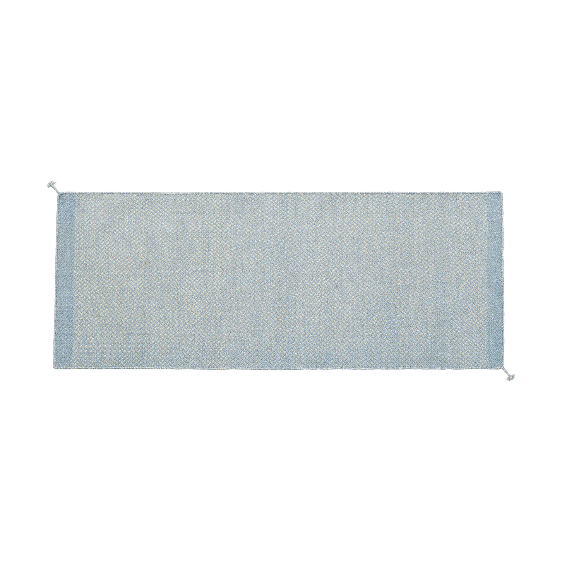 Ply vloerkleed 80x200 cm, Light blue Muuto