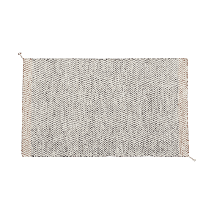 Ply vloerkleed 85x140 cm - Black-white - Muuto