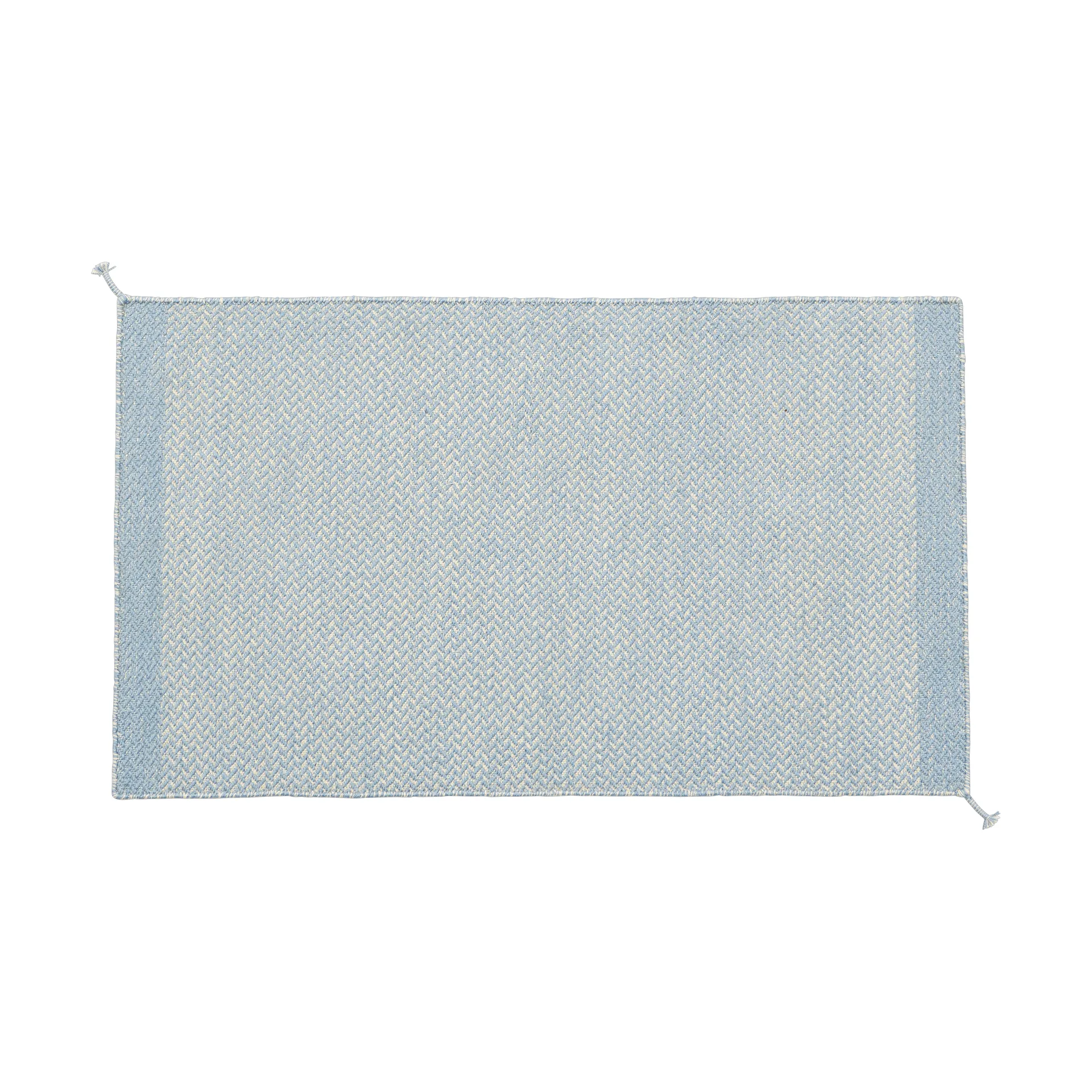 Ply vloerkleed 85x140 cm, Light blue Muuto