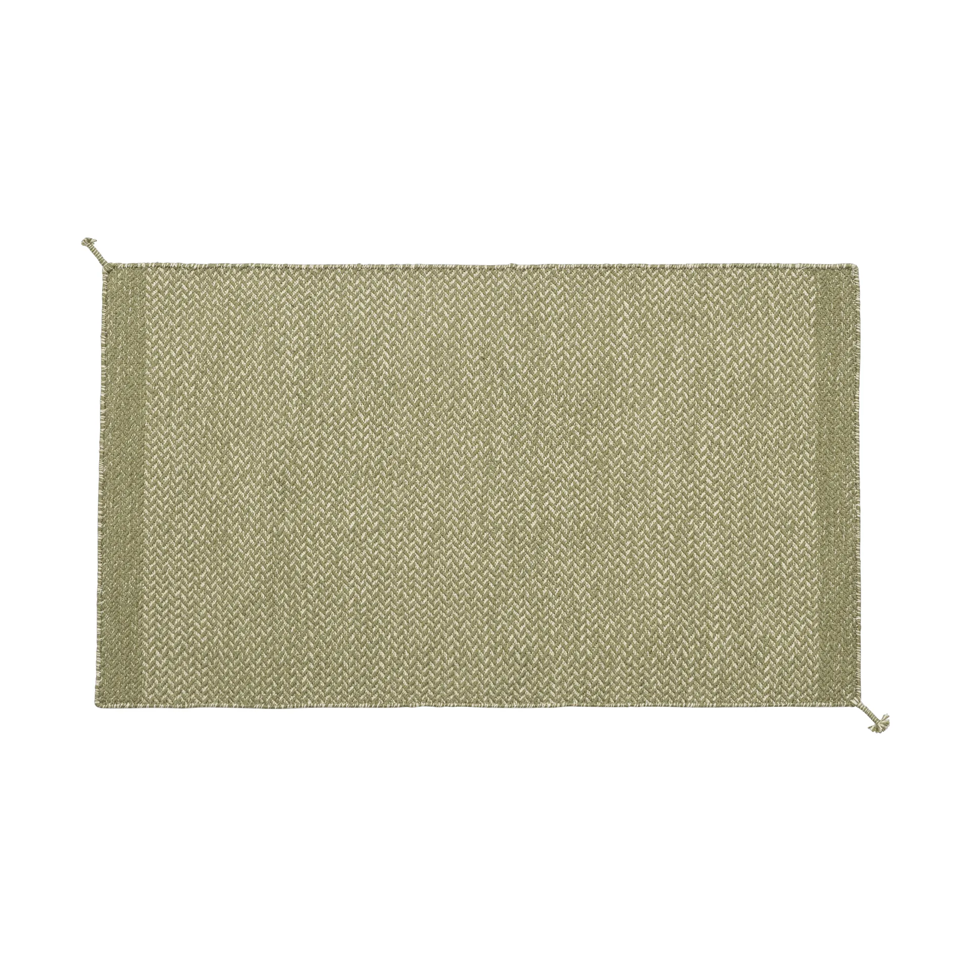 Ply vloerkleed 85x140 cm, Moss green Muuto