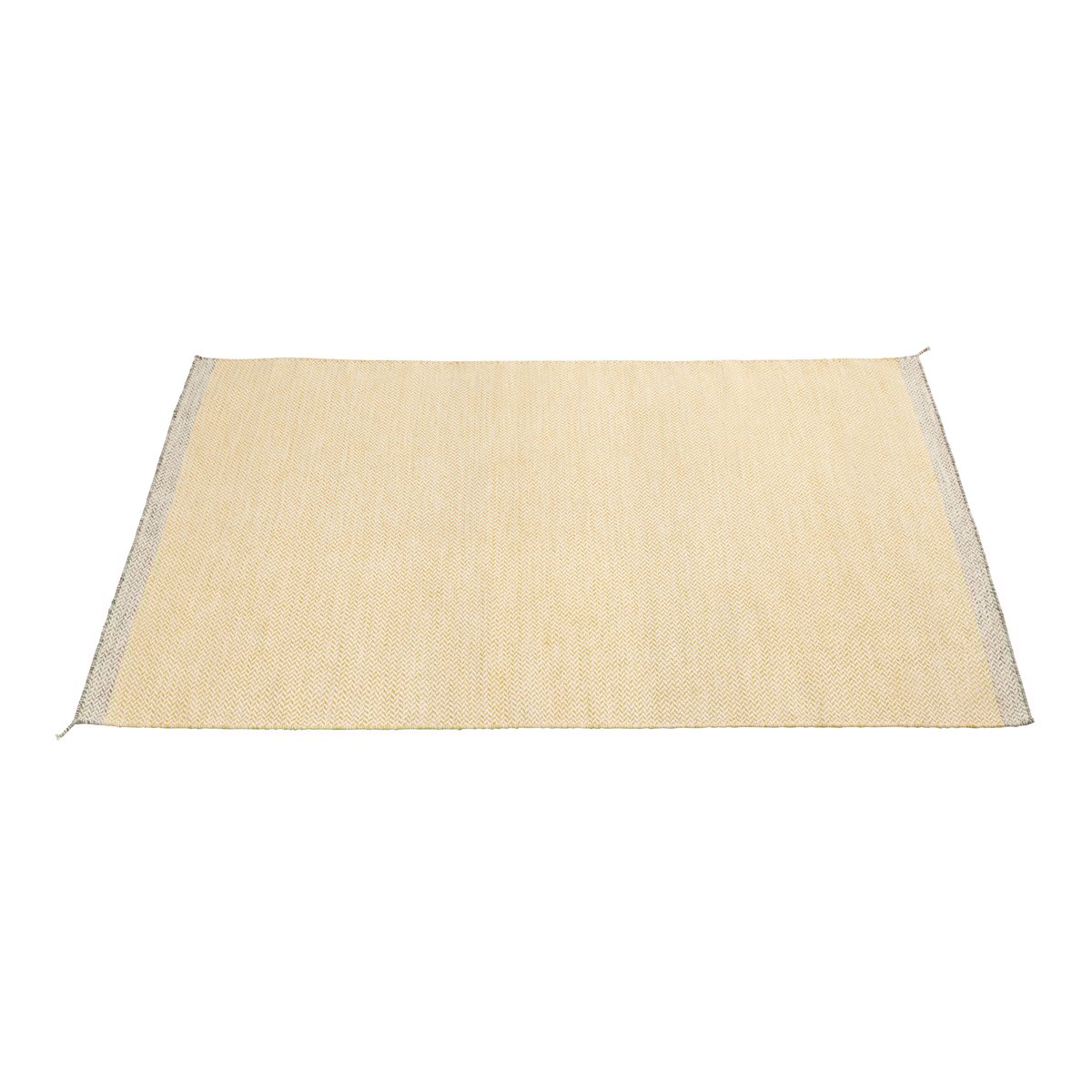 Muuto Ply wollen vloerkleed 170 x 240 cm. geel | Scandinavisch Interieur | Wollen vloerkleden | Geel