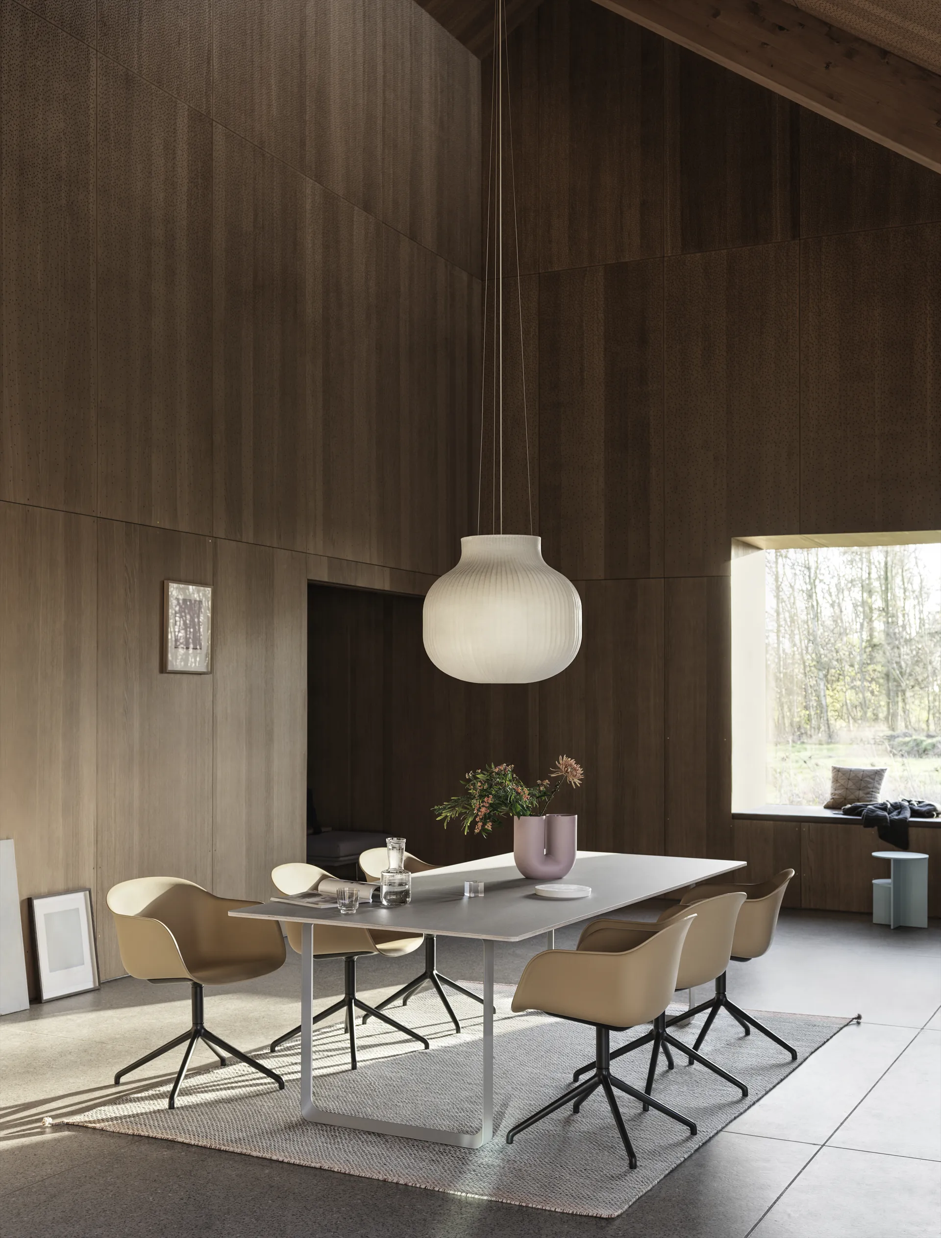 Ply wollen vloerkleed 170 x 240 cm., Grey Muuto