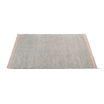 Ply wollen vloerkleed 170 x 240 cm. - zwart-wit - Muuto