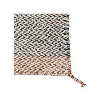 Ply wollen vloerkleed 170 x 240 cm. - zwart-wit - Muuto