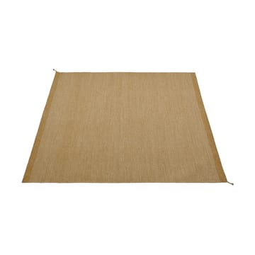 Ply wollen vloerkleed 240x240 cm - Burnt orange - Muuto