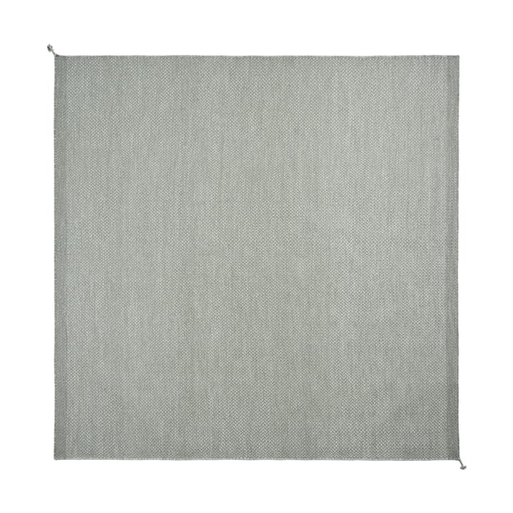 Ply wollen vloerkleed 240x240 cm - Grey - Muuto