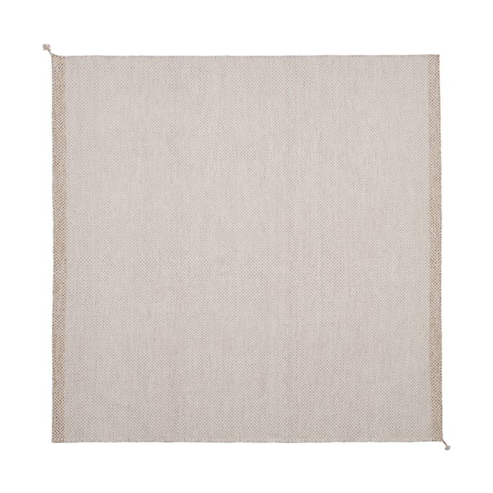 Ply wollen vloerkleed 240x240 cm - Light rose - Muuto
