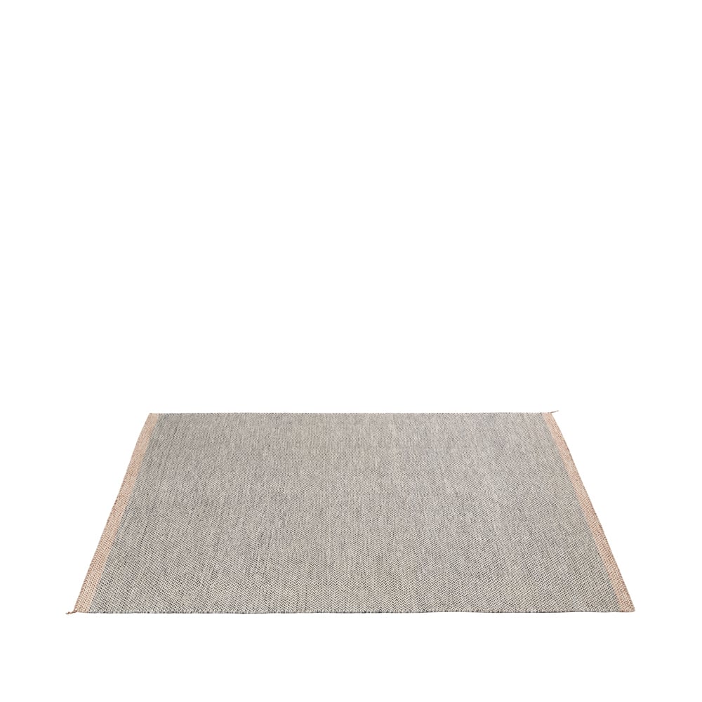 Muuto Ply wollen vloerkleed 270 x 360 cm. Black/white