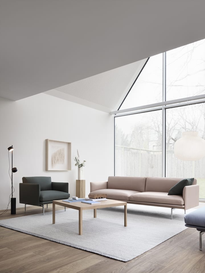 Ply wollen vloerkleed 270 x 360 cm., Grey Muuto