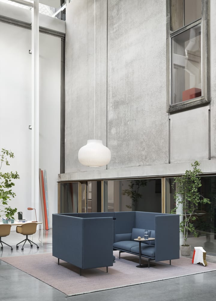 Ply wollen vloerkleed 270 x 360 cm., Light Rose Muuto